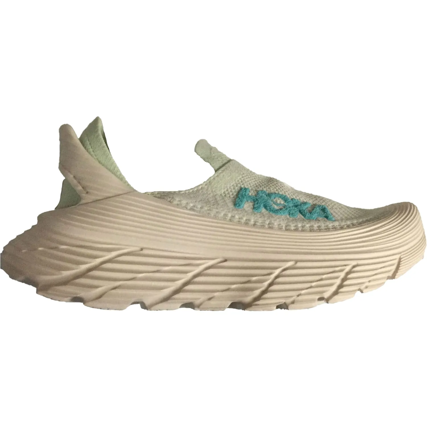 Unisex Hoka Restore TC Frost/Rose Gold Mesh