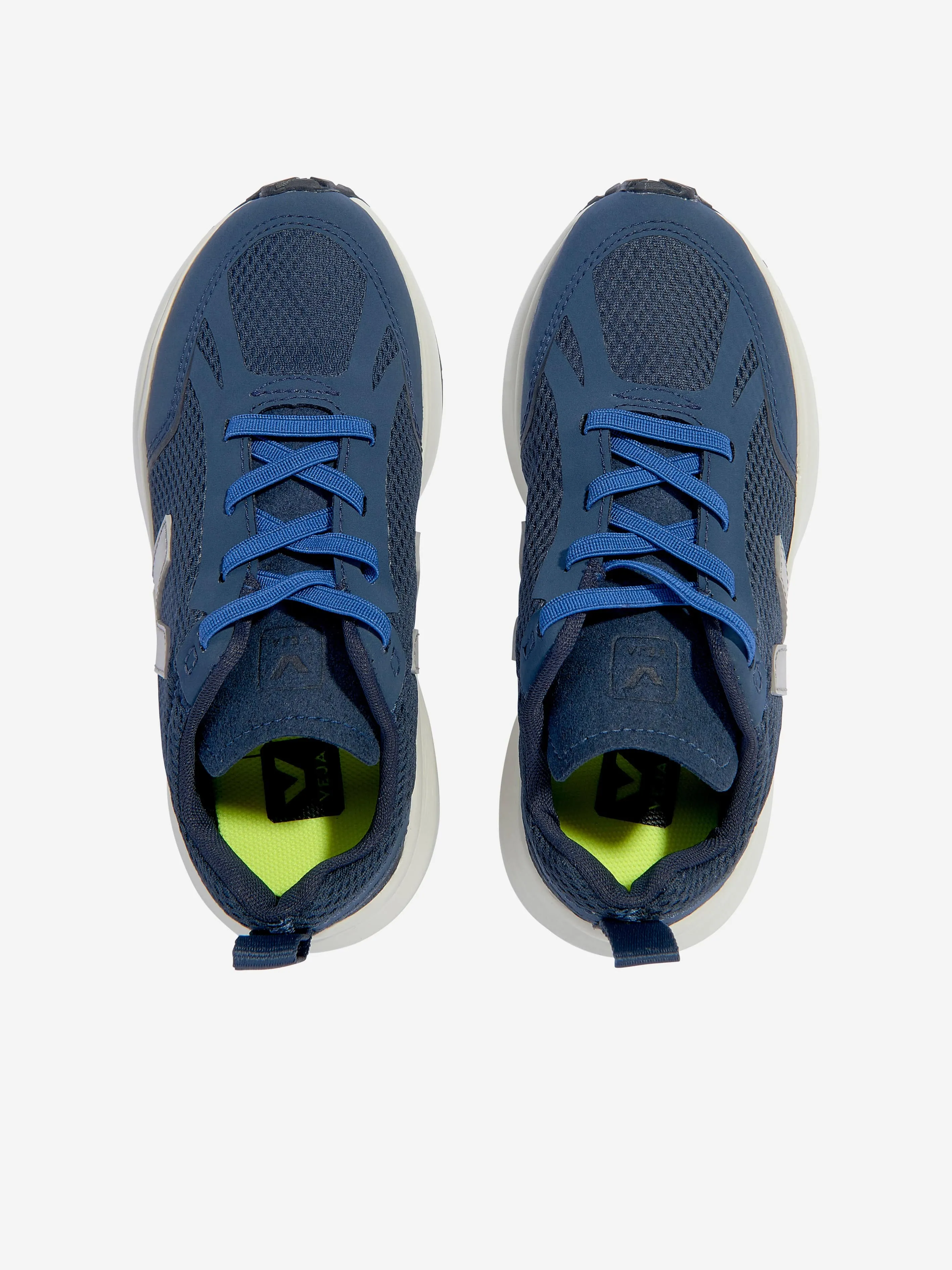 Veja Boys Canary Light Trainers in Navy