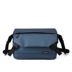 WEPOWER Simple Men Casual Holding Messenger Bags(Navy)