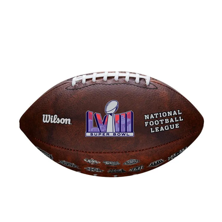 Wilson Super Bowl LVIII Throwback Official Ball