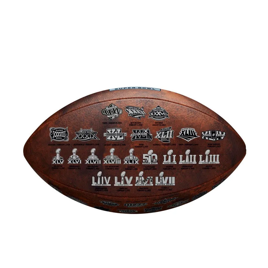 Wilson Super Bowl LVIII Throwback Official Ball