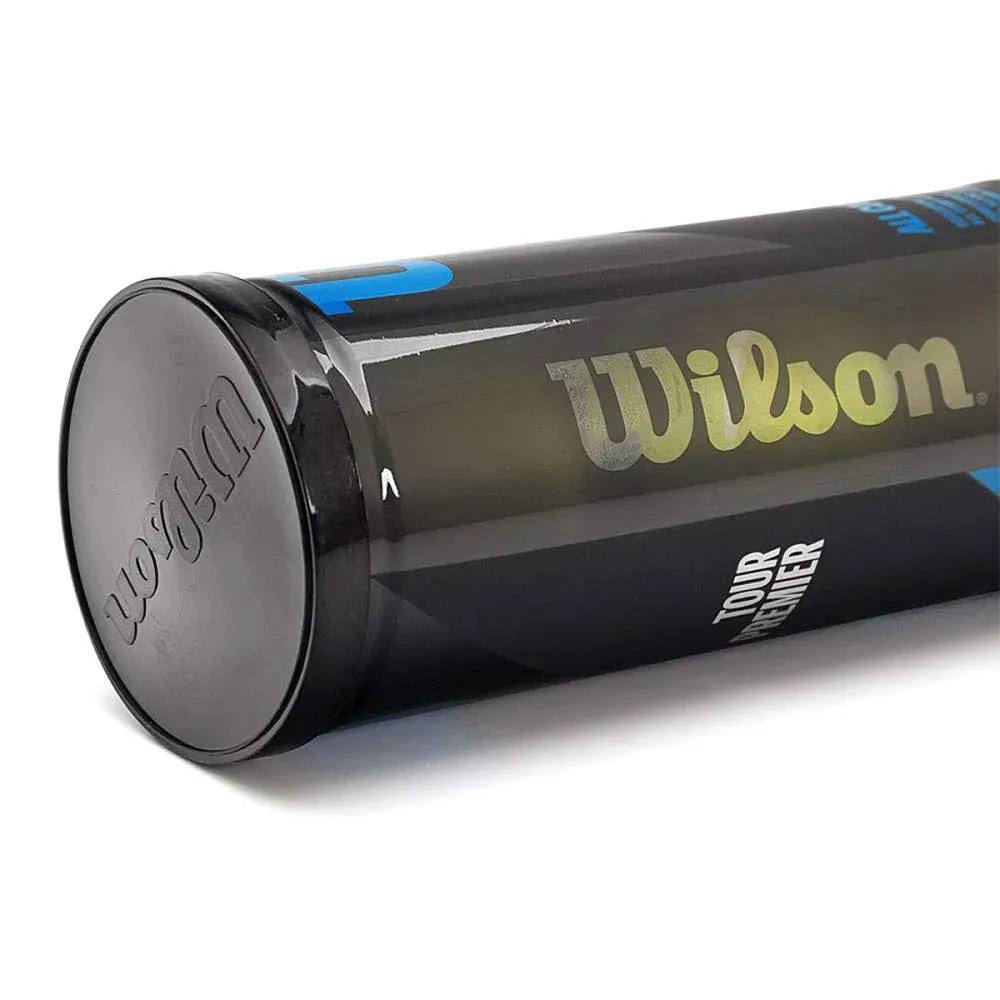 Wilson Tour Premier Tennis Ball – 12 Ball Bundle (4 Cans)