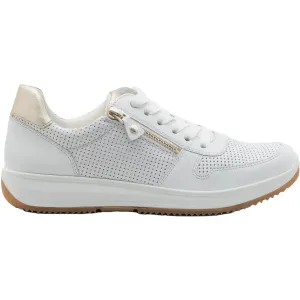 Women's Ara Opal White Calf Leather