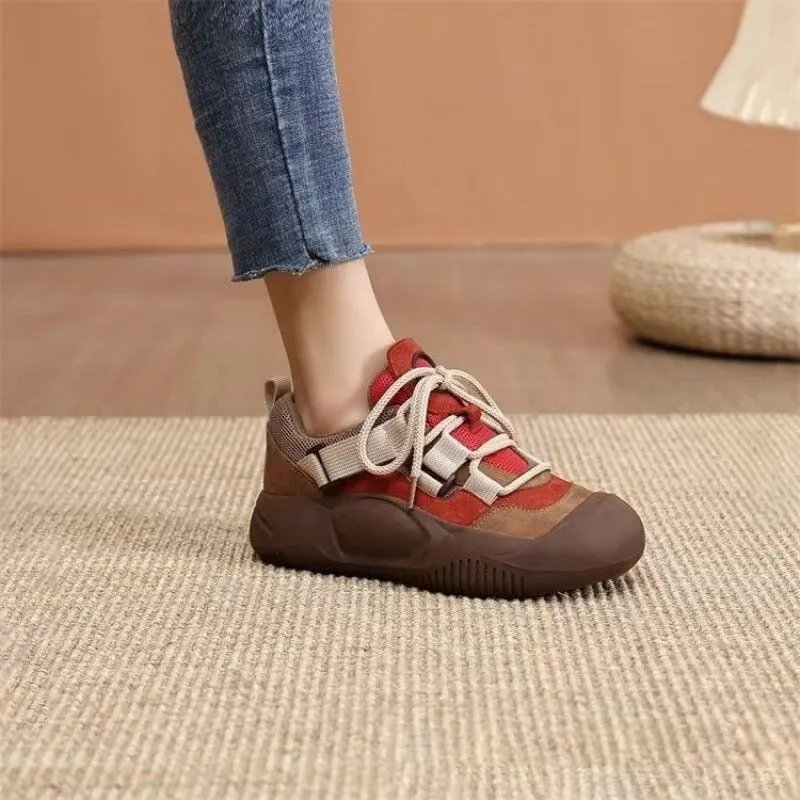 Women's Board Shoes Solid Color Platform