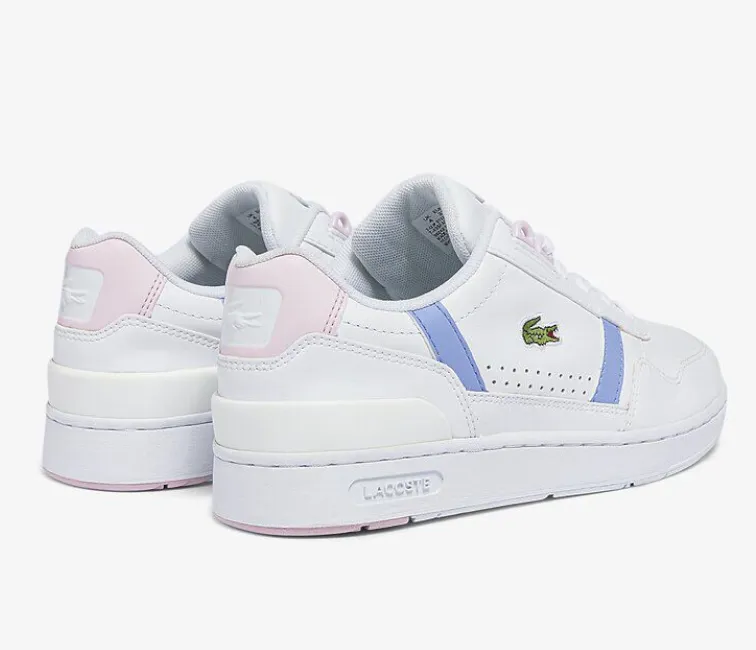 Women's Lacoste T-Clip 222 1 (White/Pink)