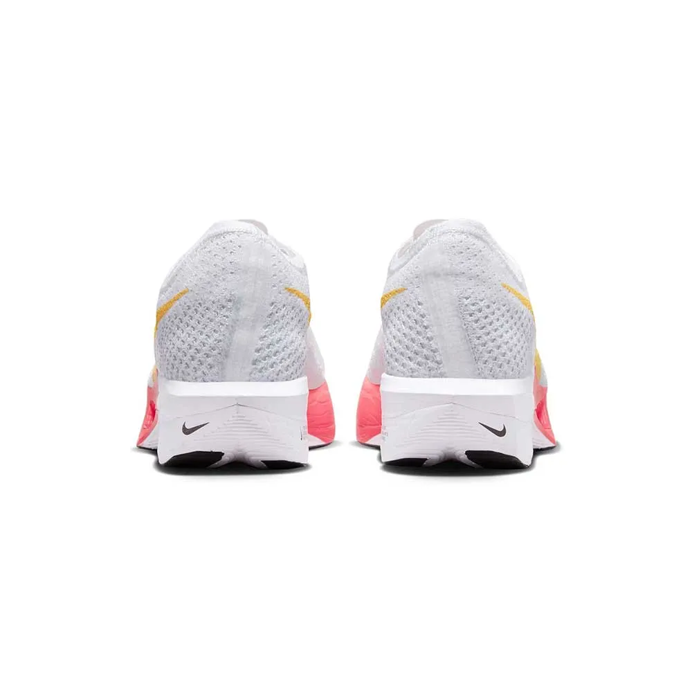 Women's Nike ZoomX Vaporfly Next% 3 Running Shoe - White/Topaz Gold/Sea Coral - Regular (B)