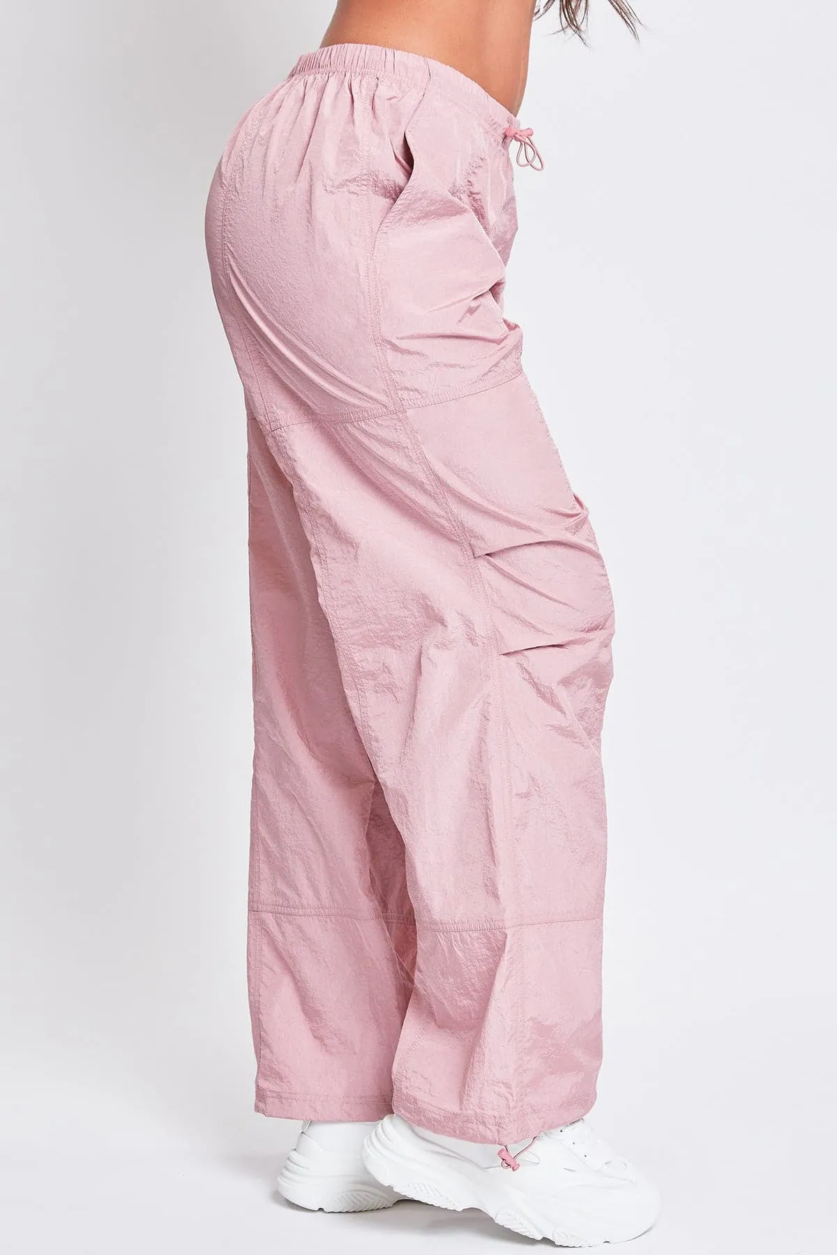 Women's Pull-On Nylon Parachute Pants