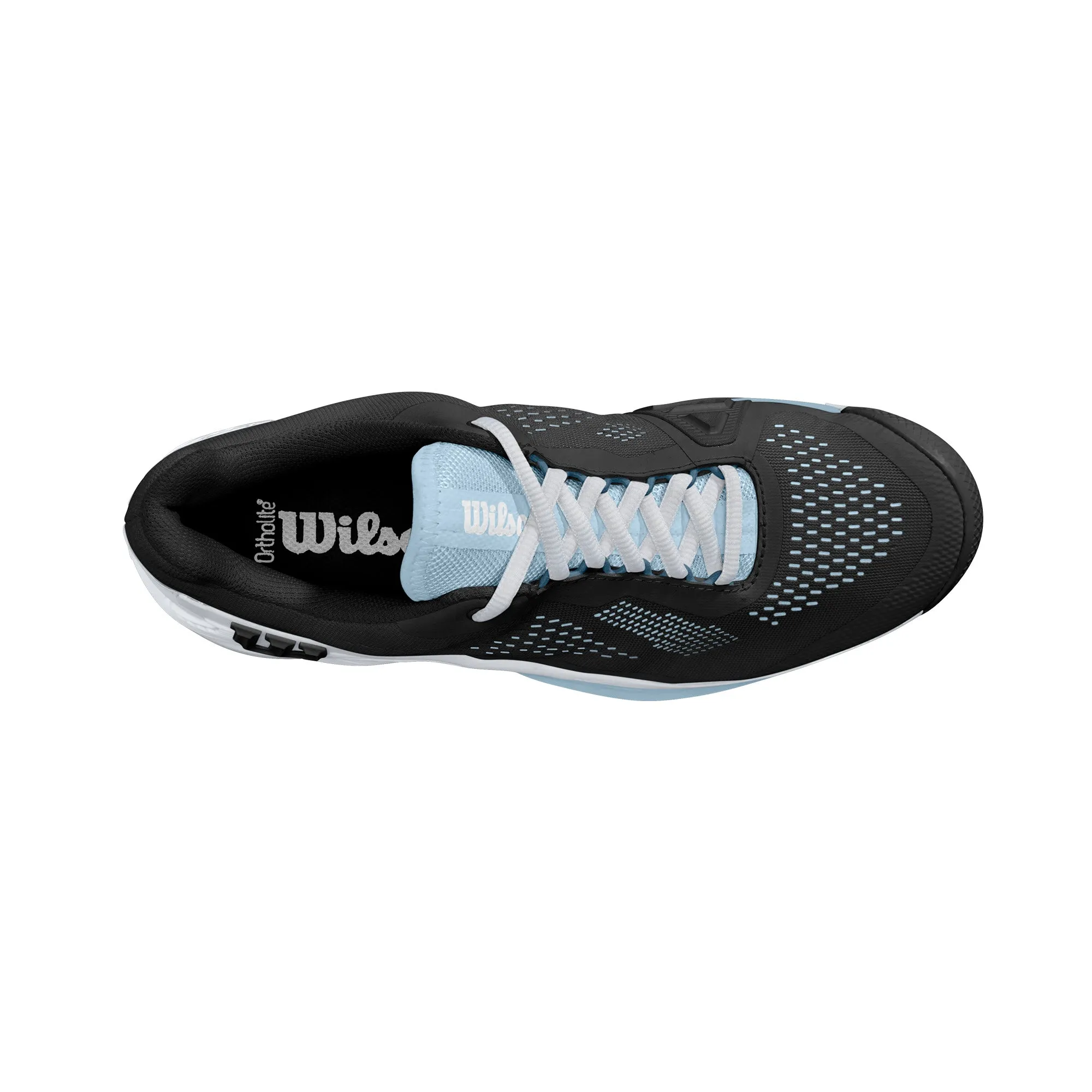 Women's Rush Pro 4.0 Tennis Shoe - Black, White, Blue