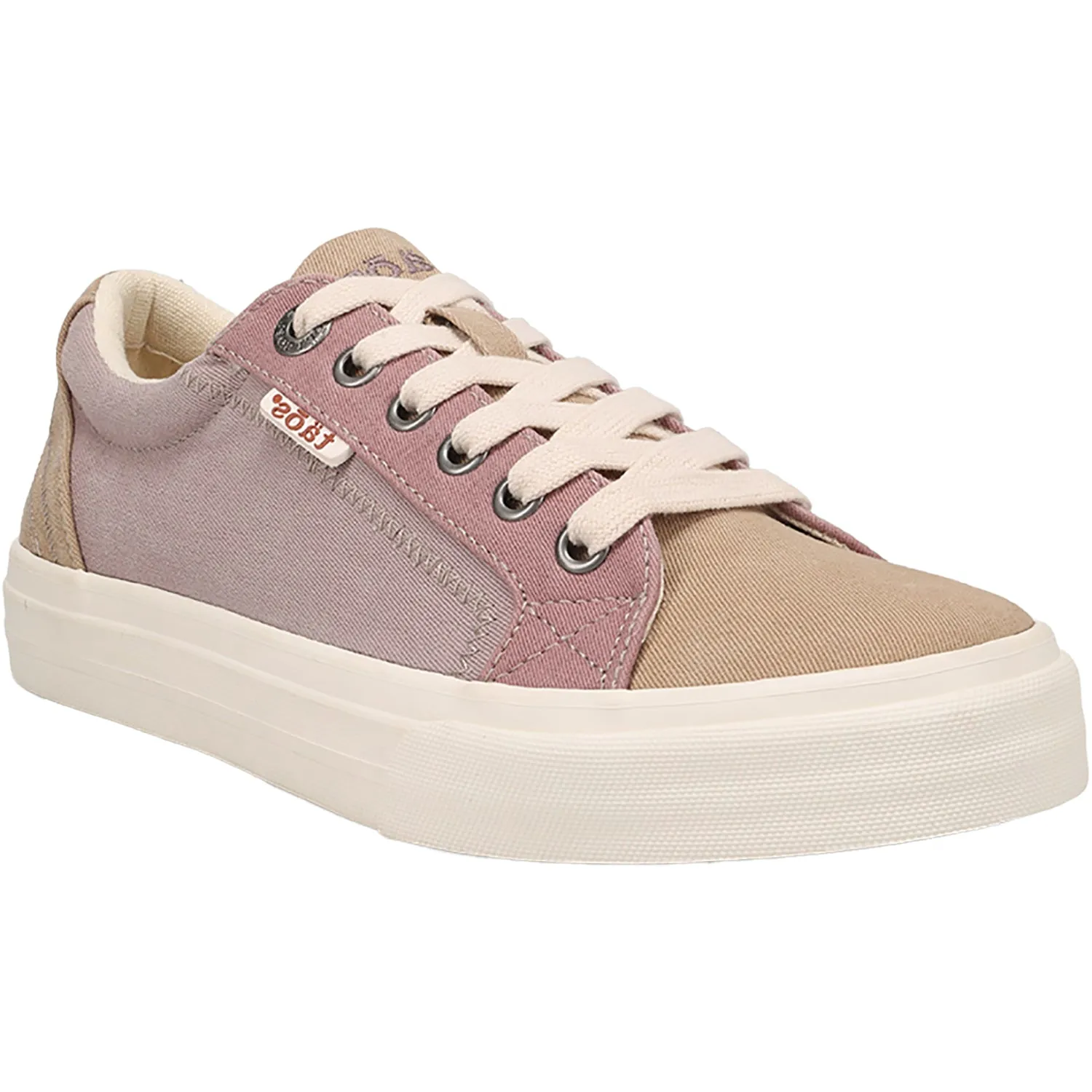 Women's Taos Plim Soul Tan/Dusty Rose Multi Canvas