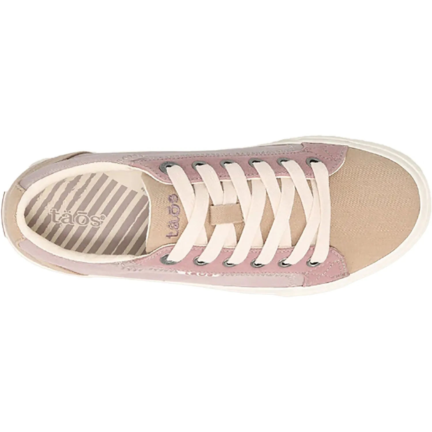 Women's Taos Plim Soul Tan/Dusty Rose Multi Canvas